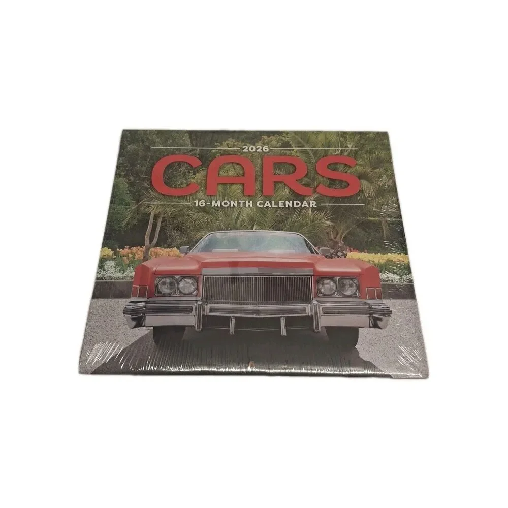 2026 Cars Wall Calendar 20